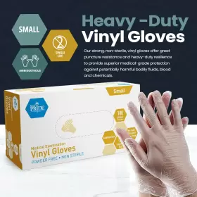 50903 SHIELD LINE Medpride Medical Examination Gloves Latex #2