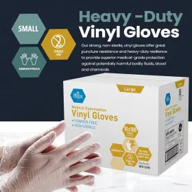 711182005072 SHIELD LINE Med Pride Medical Examination Gloves #2