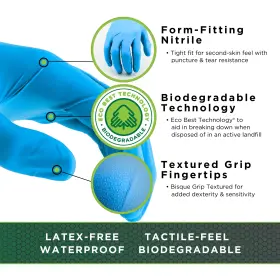 027105580725 SHOWA Nitrile Powder Biodegradable Disposable #2