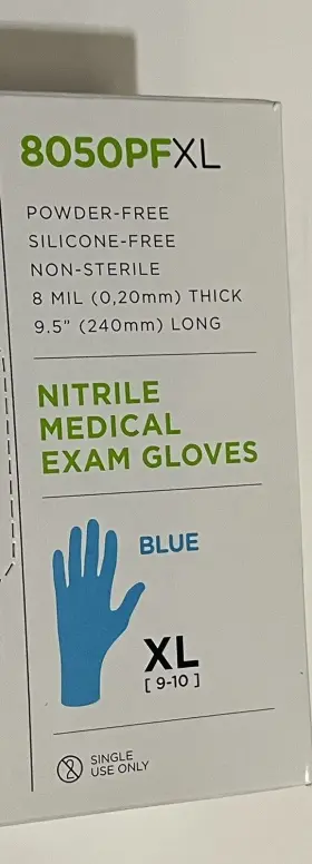 713740678209 SHOWA Box Nitrile Exam Glove Mil High Risk #2