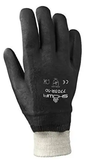 7703R-10 SHOWA Pvc Coated Chemical Glove