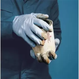 8005M SHOWA Nitrile Disposable Gloves Mil Palm #2