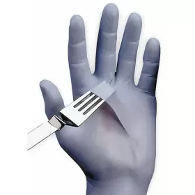 8005M SHOWA Nitrile Disposable Gloves Mil Palm #3