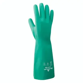 B007VR5BAE SHOWA Nitrile Chemical Gloves Unlined Food Safe