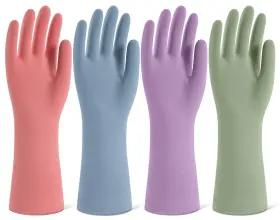 658215309090 SIFANGKE Rubber Cleaning Gloves Dishwashing