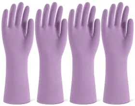 752259857187 SIFANGKE Rubber Cleaning Gloves Dishwashing Wa