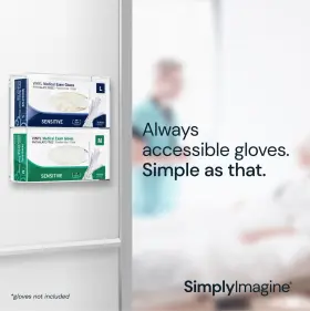 860006040314 SIMPLYIMAGINE Glove Holder Wall Mount Acrylic #2
