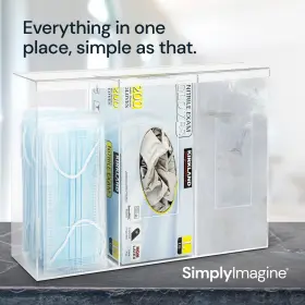 860007285615 SIMPLYIMAGINE Triple Hygiene Dispenser Station #2