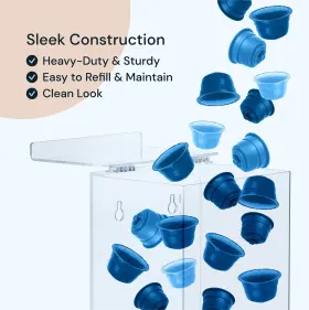 SI-HD46 SIMPLYIMAGINE Glove Dispenser Wall Mount Shelf Latex #3
