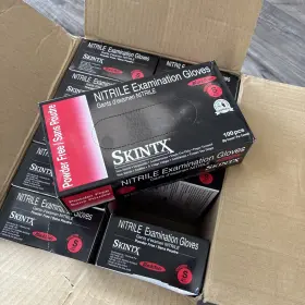 BLK50005 SKINTX Nitrile Disposable Gloves Bxs Total