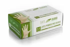 815797010305 SKY STONE Safeguard Unisex Latex Gloves Box Pack