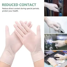 602581406051 SQUISH Disposable Latex Powder Glove Cleaning #3
