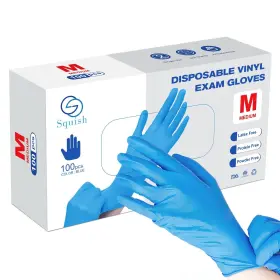 602581406068 SQUISH Disposable Gloves Synmax Blend Exam Lat
