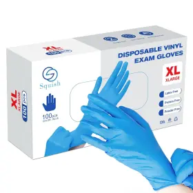 602581406075 SQUISH Disposable Gloves Blend Exam Sterile