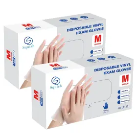 602581406969 SQUISH Disposable Gloves Mil Latex Kitchen Clea