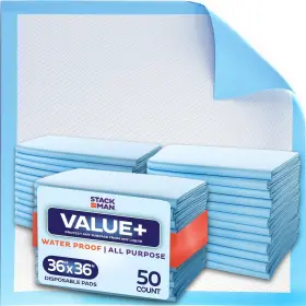 B0DH5YH8YL STACK MAN Chucks Pads Disposable Underpads Chux