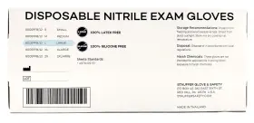 810054580683 STAUFFER GLOVE SAFETY Disposable Nitrile Gloves #3