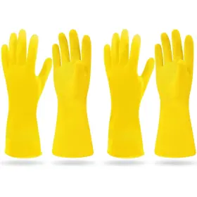 840236506378 STEADMAX Cleaning Gloves Natural Rubber Dish #3