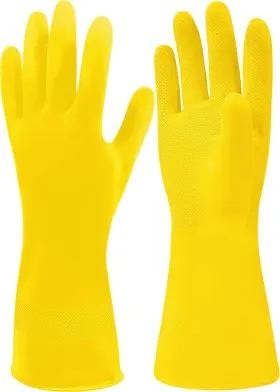 840362810189 STEADMAX Cleaning Gloves Natural Rubber Dish #3