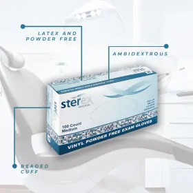 Gl-vpf STEREX Powder Exam Disposable Gloves #3