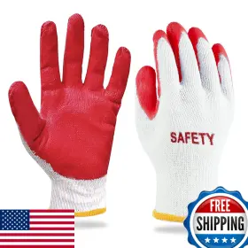 B0B94V35DN STIX-ON Safety Latex Gloves Slip