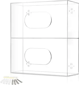 2GLBD10310 STORAGE STANDARD Double Glove Box Holder Wall Wal