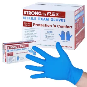 810111700290 STRONG FLEX Nitrile Exam Gloves
