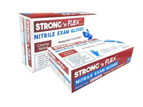 810111700337 STRONG FLEX Ftn Disposable Nitrile Gloves Reuse