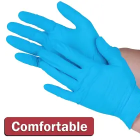 810111700382 STRONG FLEX Nitrile Blend Exam Gloves Latex #2