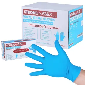 810111700382 STRONG FLEX Nitrile Blend Exam Gloves Latex
