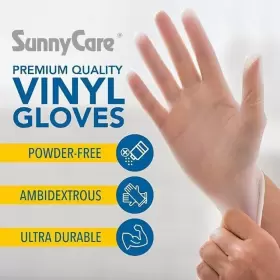 Vinyl-exam-gloves SUNNYCARE Sunny Care Powder Latex Nitrile #2