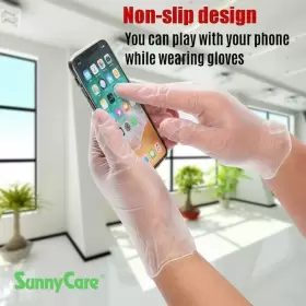 718196740487 SUNNYCARE Gloves Powder Food Service Latex Box #3