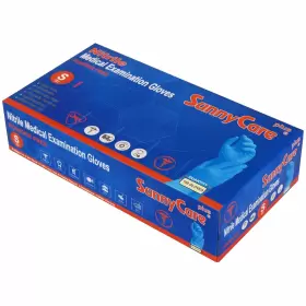 718196761956 SUNNYCARE Nitrile Medical Exam Gloves Powder #2