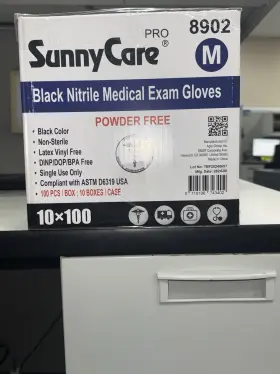 8902-1BOX SUNNYCARE Nitrile Medical Gloves Contains