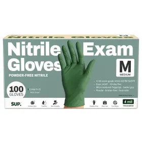 810160183365 SUP Powderfree Nitrile Gloves Food Safe