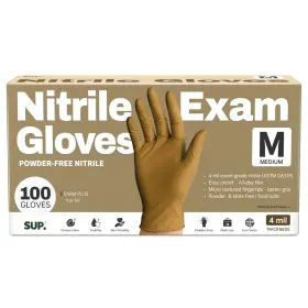 810160183525 SUP Nitrile Gloves Powderfree Food Safe