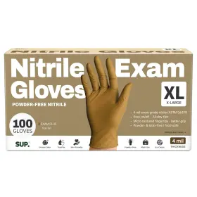810160183549 SUP Nitrile Gloves Food Safe Latex