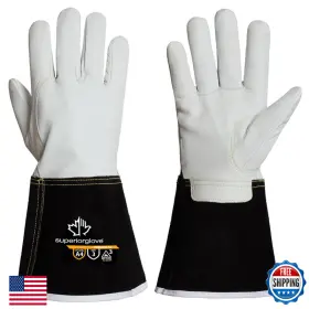 B01AMNA89W SUPERIOR GLOVE Endura Goatskin Mig Welding Gloves
