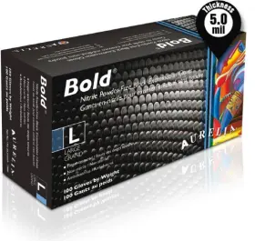 73998 SUPERMAX Aurelia Bold Nitrile Gloves Powder
