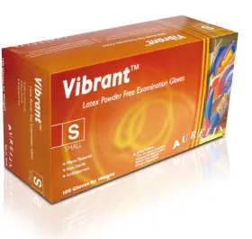 98226 SUPERMAX Aurelia Vibrant Chlorn Latex Exam Gloves