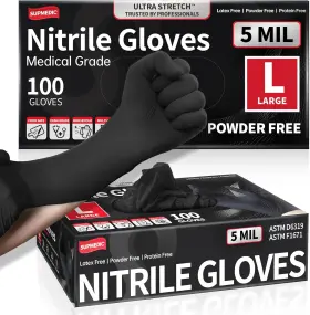 313025871891 SUPMEDIC Disposable Nitrile Chemical Powder