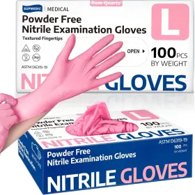 445026956949 SUPMEDIC Nitrile Exam Gloves Powder Latex