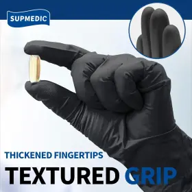 445046679613 SUPMEDIC Nitrile Exam Powder Latex Disposable #3