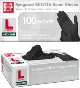 726084550681 SUPMEDIC Nitrile Exam Gloves Mil Powder Food