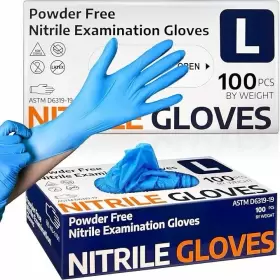 744759294357 SUPMEDIC Medical Nitrile Exam Gloves Latex Food