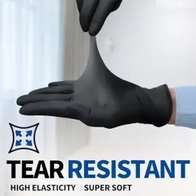 810160180241 SUPMEDIC Medical Nitrile Exam Gloves Mil Powder #2