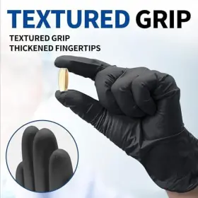 810160180241 SUPMEDIC Medical Nitrile Exam Gloves Mil Powder #3