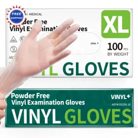 Ssv-clear SUPMEDIC Disposable Exam Gloves Mil Latex Medical
