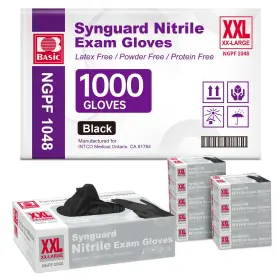 850049592093 SUPMEDIC Nitrile Exam Gloves Latex Food Safe