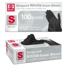 850049592154 SUPMEDIC Medical Nitrile Exam Gloves Powder Food